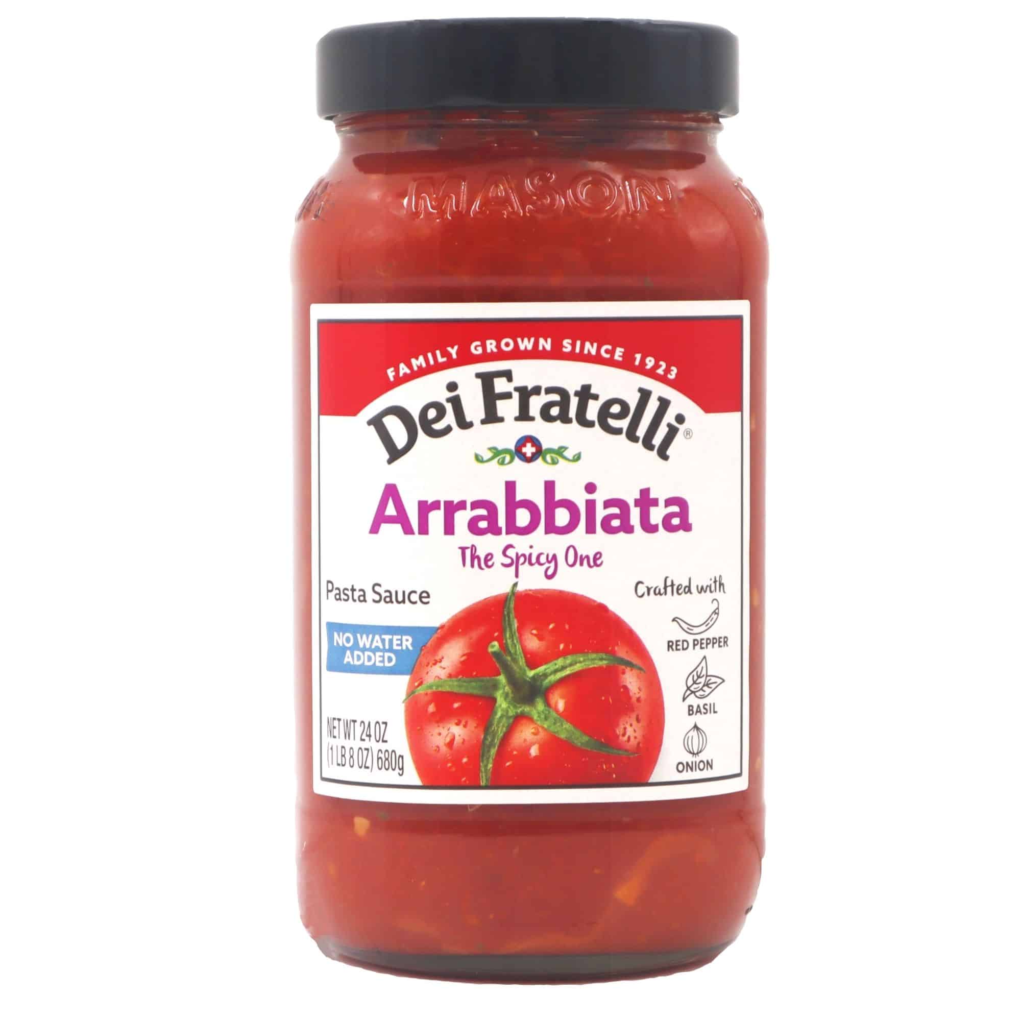 Product Image of our 24 oz. Dei Fratelli Arrabiata Pasta Sauce Jar