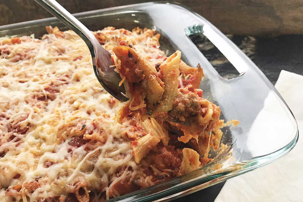 Image of our Crowd Pleasing Pasta Casserole Recipe