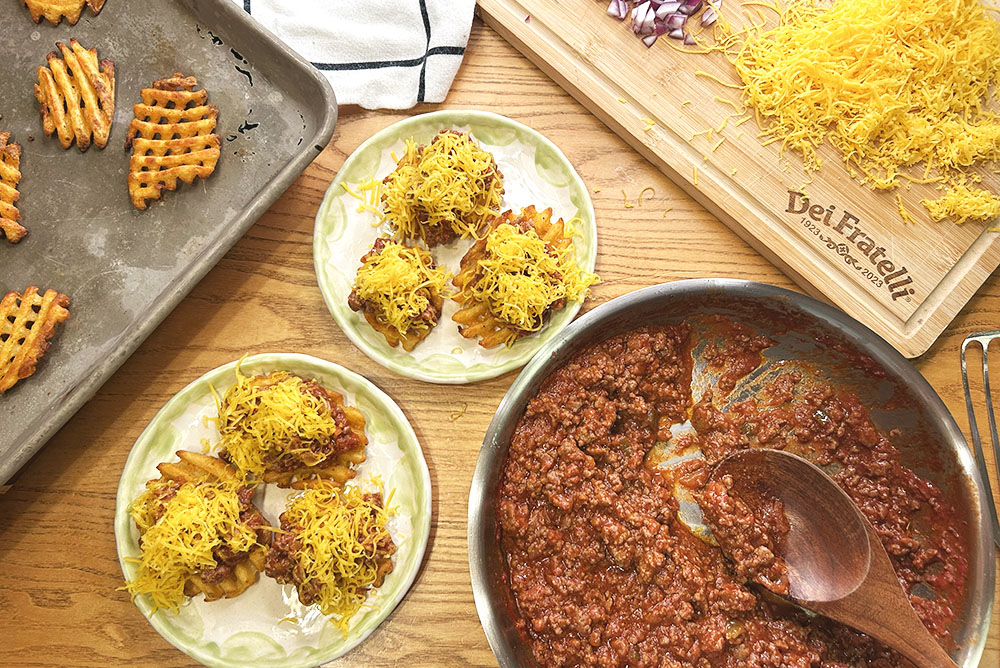 Recipe Image of Sloppy Joe Cheese Fries Recipe