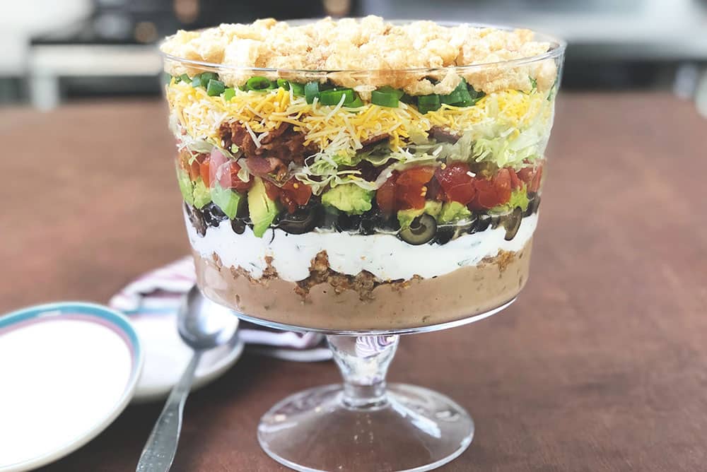 11 Layer Dip 1000x667 Recipe Photo of our 11 Layer Dip