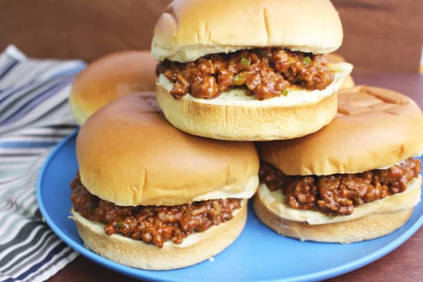 Recipe Photo of our Easy Sloppy Joes