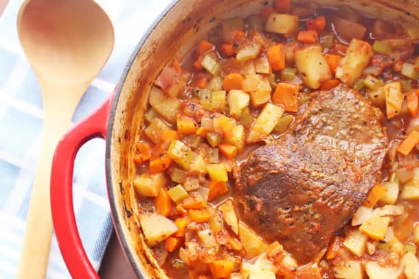Recipe Image of our Fire Roasted Pot Roast