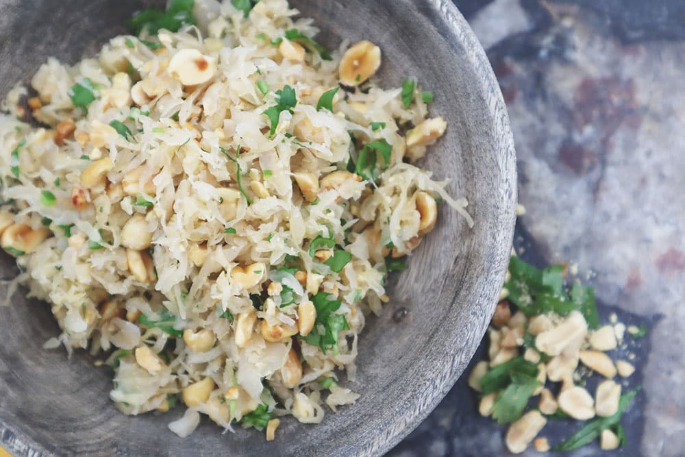 Thai-Chili-Sauerkraut Recipe Image of our Thai Chili Sauerkraut
