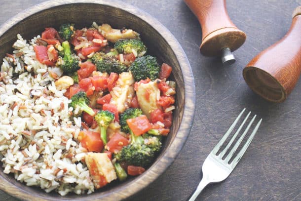 Recipe Photo of our Tomato Broccoli Bowl