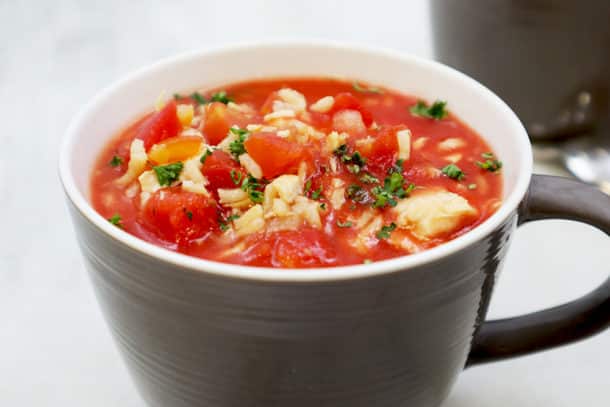 Recipe Image of our Tomato Chicken Soup
