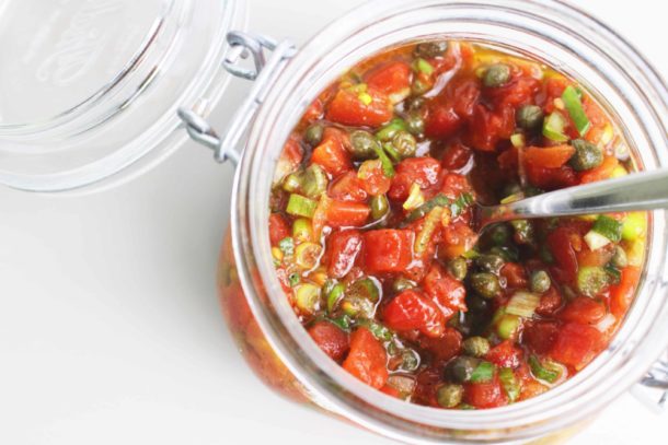 Recipe Image of our Tomato Caper Relish