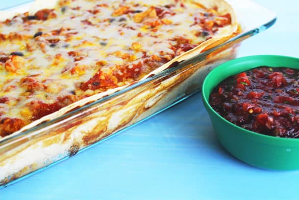 Recipe Image of our Turkey Taco Lasagna