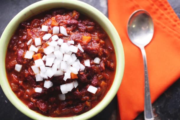 Recipe Image of our Vegetarian Chili