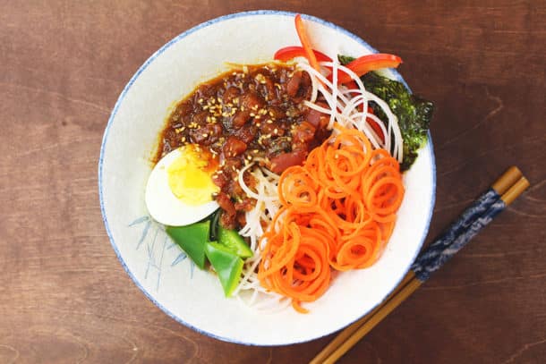 Recipe Image of our Veggie Noodle Bowl