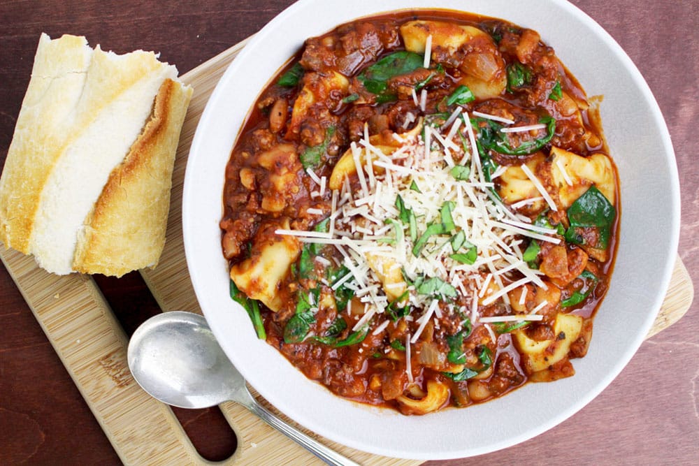 Recipe Photo of our Nuovo Minestrone