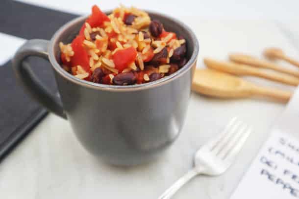 Recipe Image of our Dirty Rice Mug