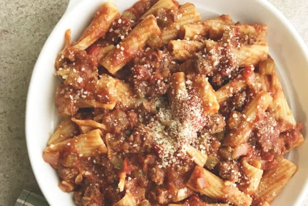 FS Recipe Image of our Quick Rigatoni