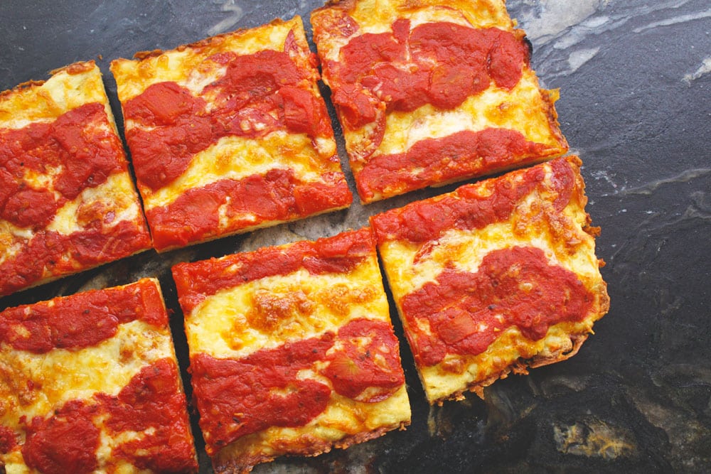 Presto! Gluten-Free Pizza 1000x667 Recipe Image of our Presto! Gluten-Free Pizza