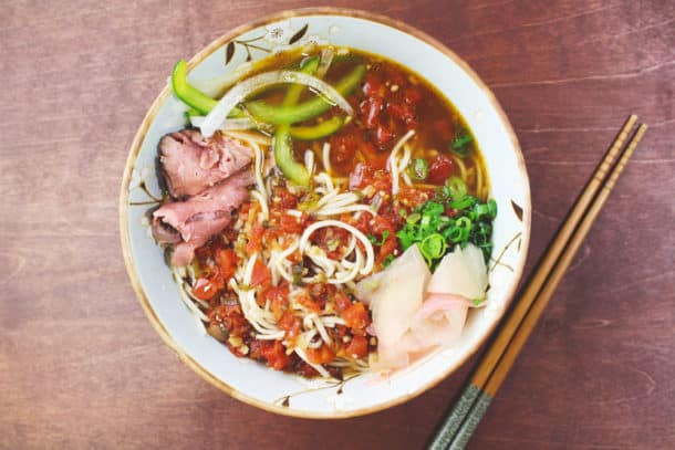 Recipe Image of our Roast Beef Noodle Bowl