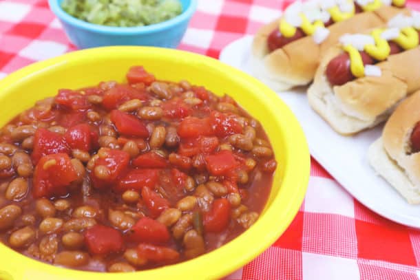 Recipe Image of BBQ Tomato Baked Beans