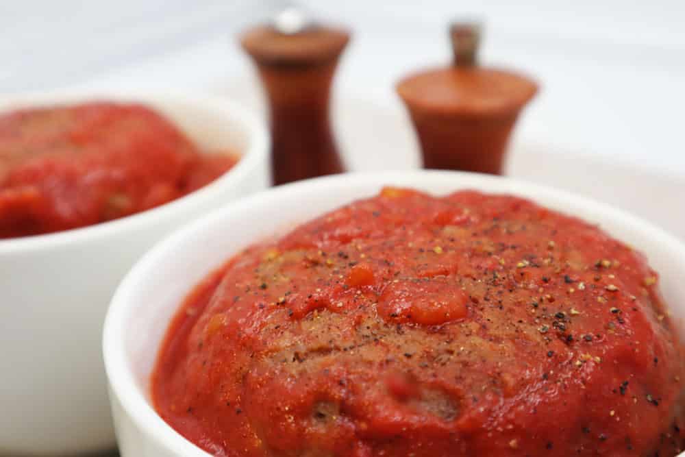 Plant-Based Meatload Mug 1000x667 Recipe Image of our Plant-Based Meatloaf Mug