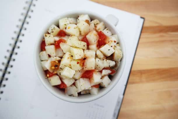Recipe Image of our Potato and Tomato Mug