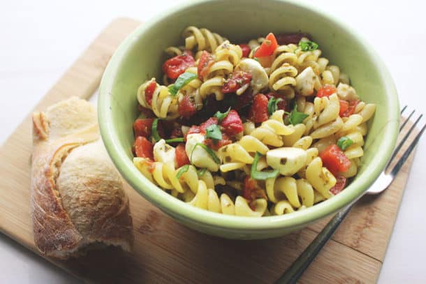 Recipe Image of our Caprese Pasta Salad