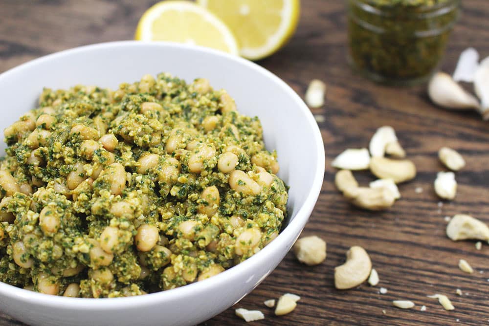 Kale and Tomato Pesto 1000x667 Recipe Image of our Kale and Tomato Pesto