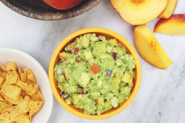 Recipe Image of our Peach Guacamole