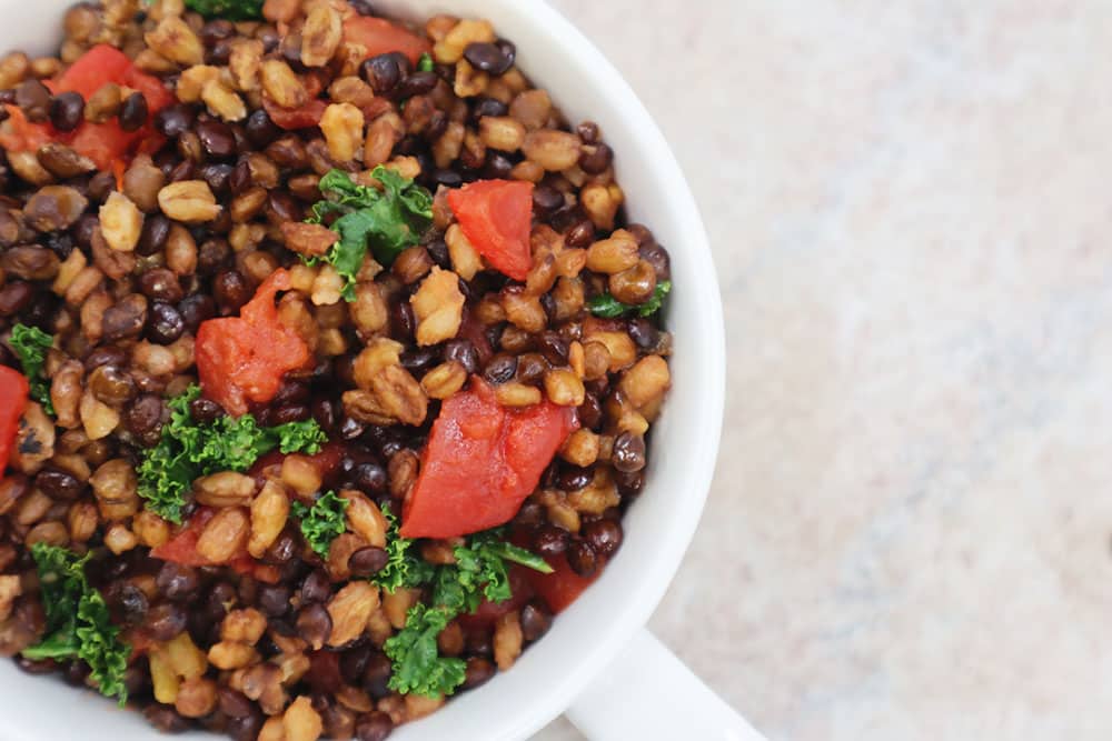 Tomato, Barley, and Lentil Mug 1000x667 Recipe Image of our Tomato, Barley, and Lentil Mug