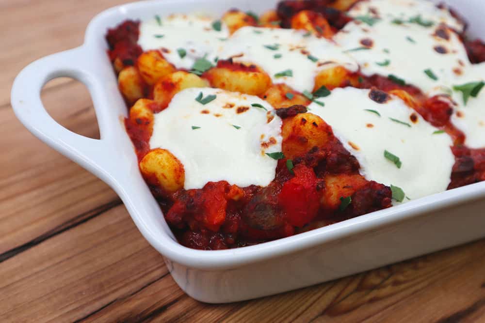 Gnocchi Bake 1000x667 Recipe Image of our Gnocchi Bake