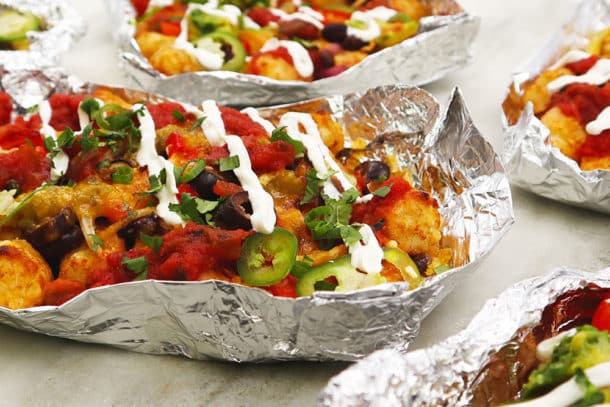 Recipe Image of our Loaded Tater Tot Nachos