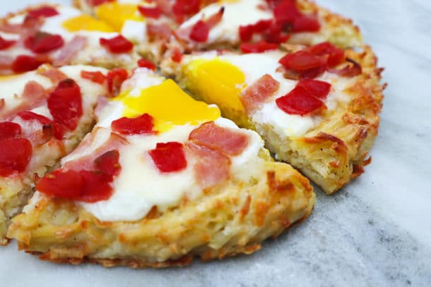 Recipe Image of our Hashbrown Breakfast Pizza