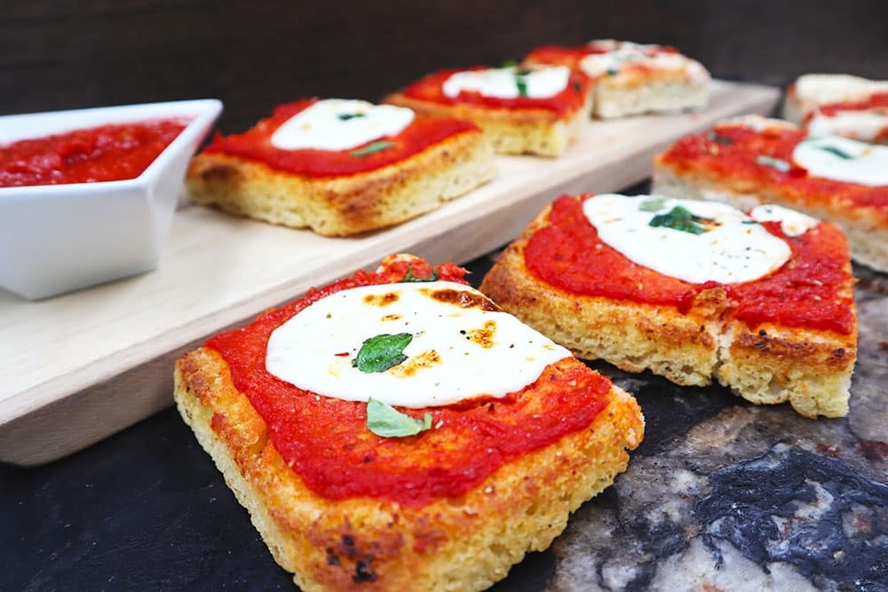 Focaccia Bread Pizza Recipe Image Recipe Image of Focaccia Bread Pizza