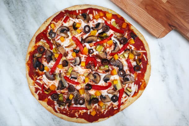 Recipe Image of Roasted Veggie Pizza