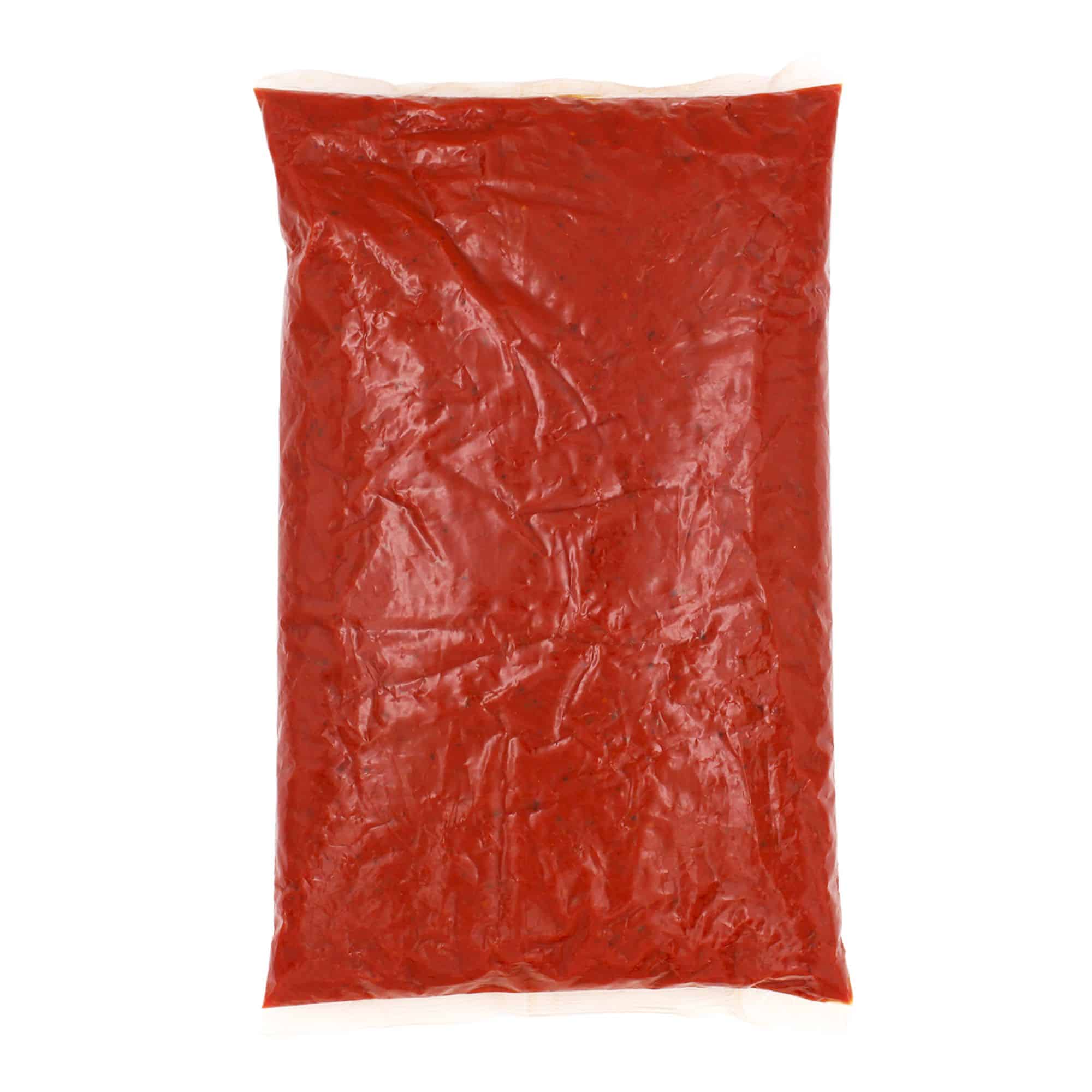 Product Shot of Dei Fratelli Foodservice Prepared Pizza Sauce in 106 oz. pouch