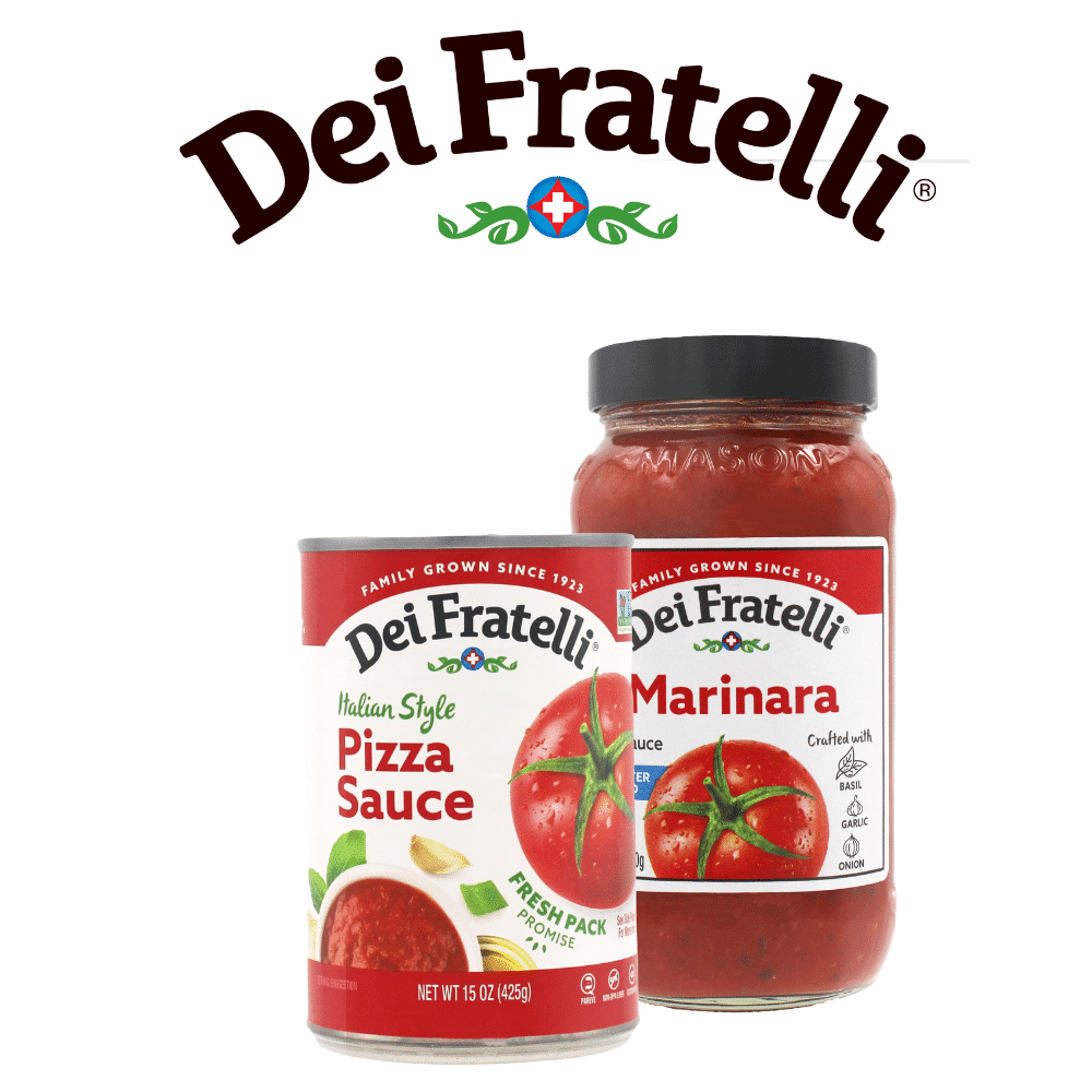Timeline Image for 2020 Image of Dei Fratelli logo and label update in 2020