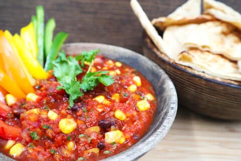 Recipe Image of our Rainbow Salsa