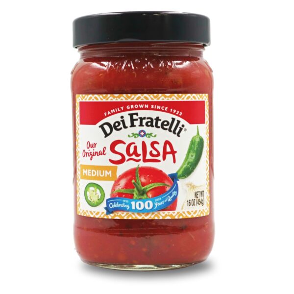 Product Image of 16 oz Dei Fratelli Our Original Salsa Medium Jar.