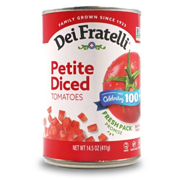 Product image of 14.5 oz. Dei Fratelli Petite Diced Tomatoes Can.