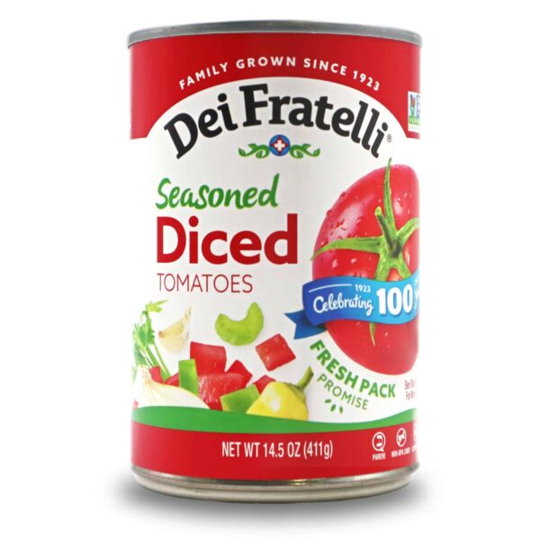 Seasoned Diced Tomatoes - 14.5 oz.