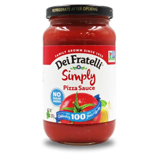 Product image of 14 oz. Dei Fratelli Simply Pizza Sauce Jar.