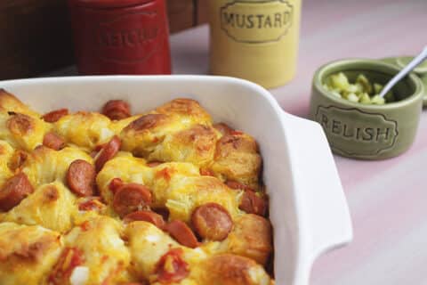Recipe Image of our Hot Dog Casserole