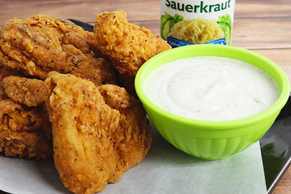 Image of our Sauerkraut Ranch Recipe