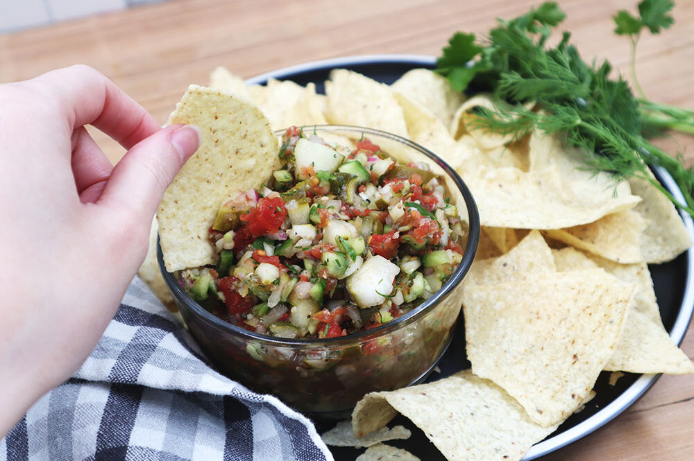 Image of our Pickle Salsa Recipe